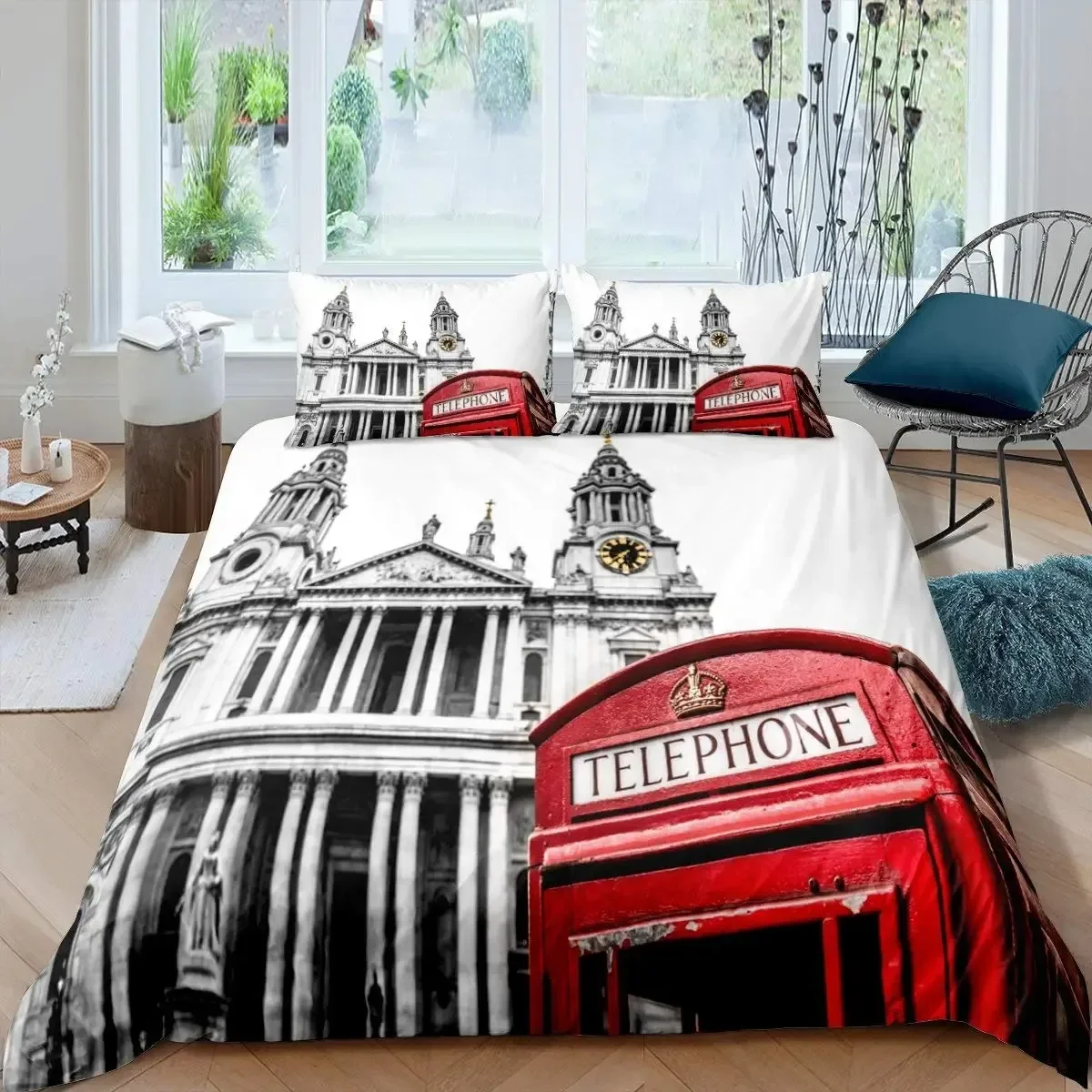 Home Textiles London - Лондонская телефонная будка Биг Бен удобный