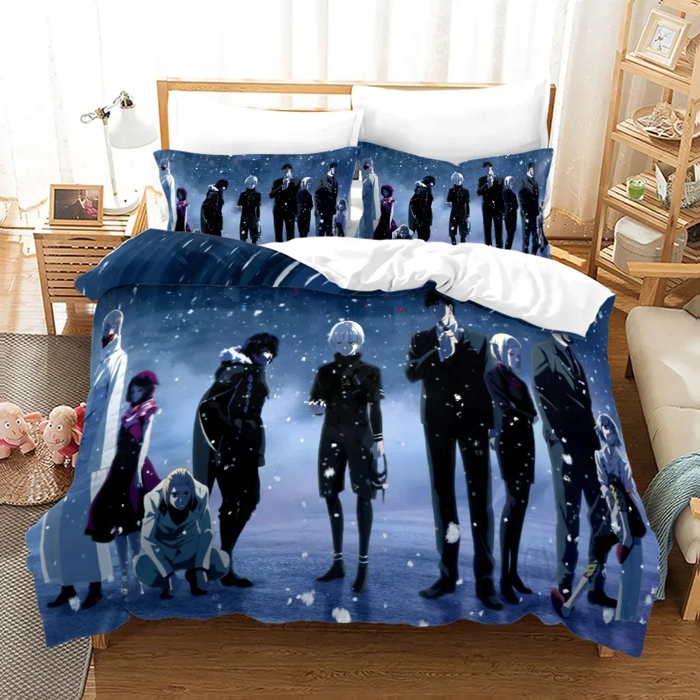 Bed Sheet Microfiber - Токийский гуль Канеки Кен пододеяльники комплекты