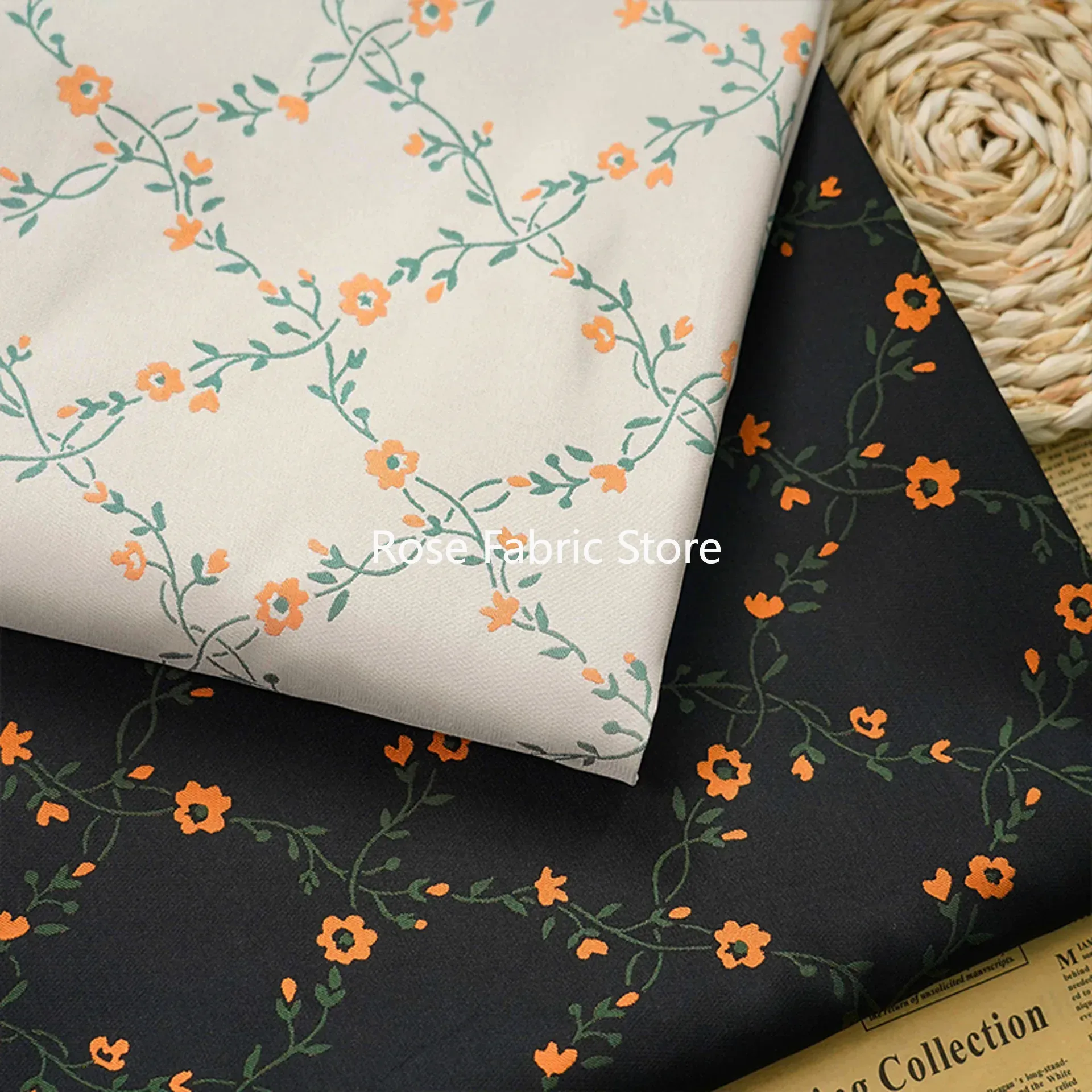 Home Textiles And Decor - 1 метр маленькая цветочная пряжа, окрашенная
