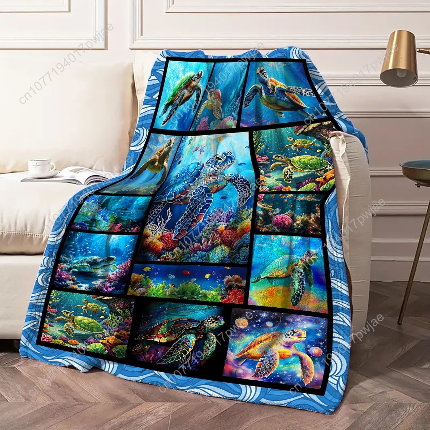 Фланелевое одеяло с морской че – обзор и цена Home Textiles And Decor