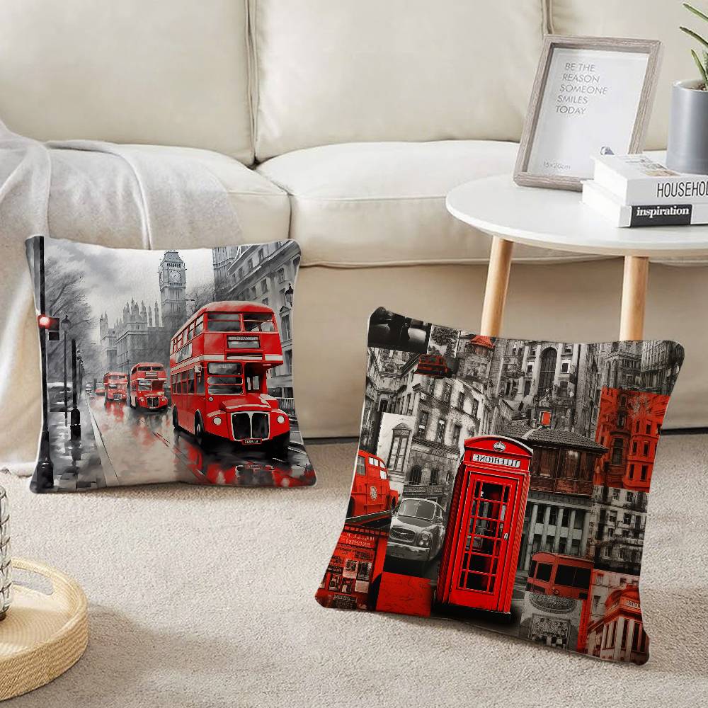 Наволочка с принтом Лондонског – обзор и цена Home Textiles London