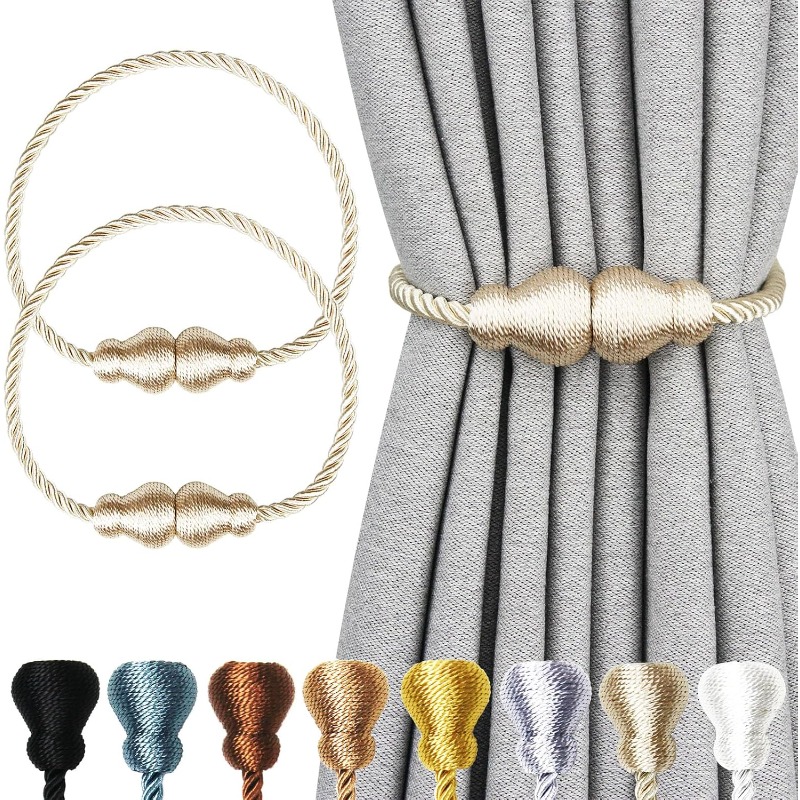 2 шт. магнитные подхваты для ш – обзор и цена Xt Home Textiles