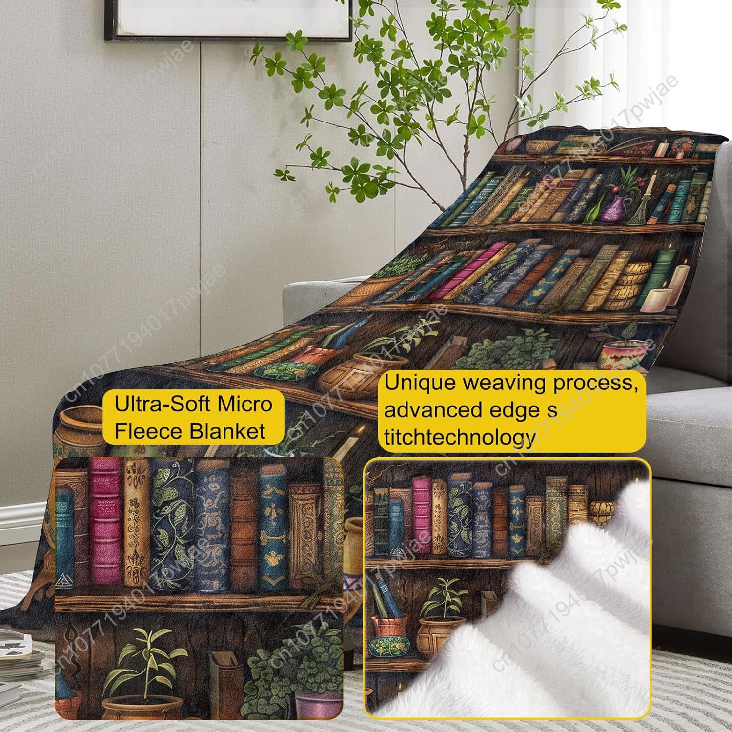 Винтажное одеяло для книжной п – обзор и цена Home Textiles And Decor