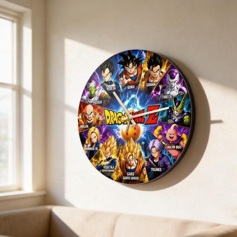Настенные часы Dragon Ball Z,  – обзор и цена Xt Home Textiles