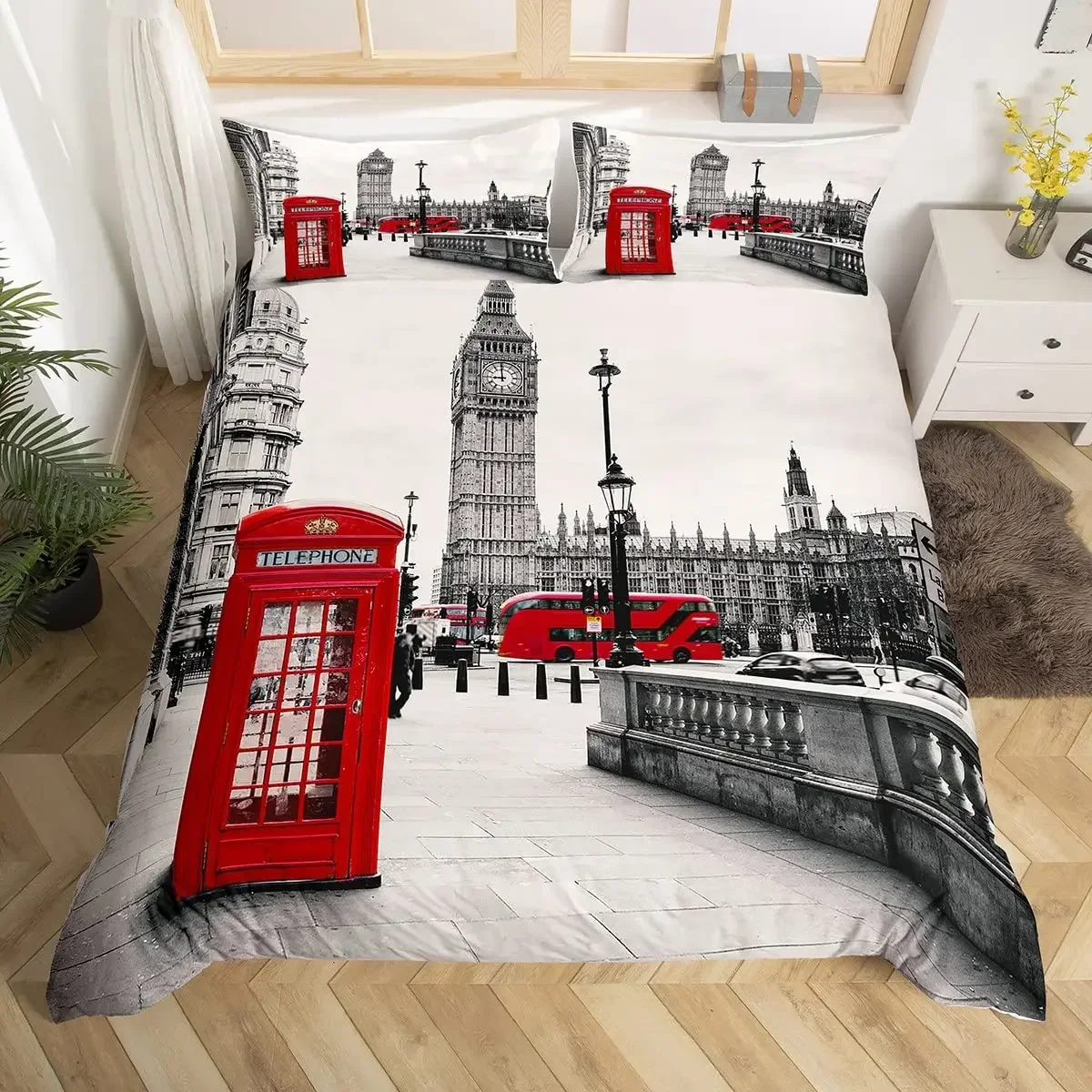 Лондонская телефонная будка, у – обзор и цена Home Textiles London